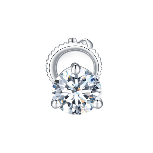 3 Prong Diamond Stud (Single - 片耳) (0.30ct ~ 1.15ct)