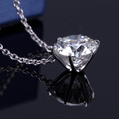 6 Prong Simple Diamond Pendant (0.30ct ~ 1.50ct)