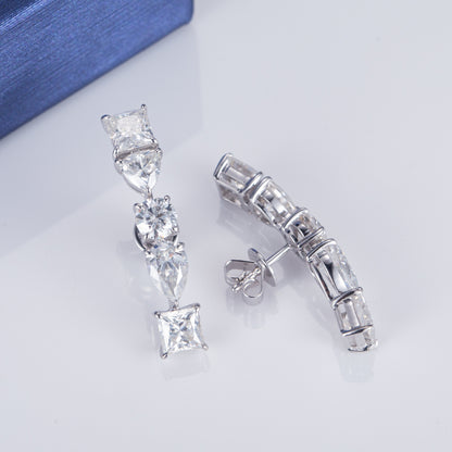 Multi Shape Diamonds Pierce (Total 1.68ct + 1.68ct)