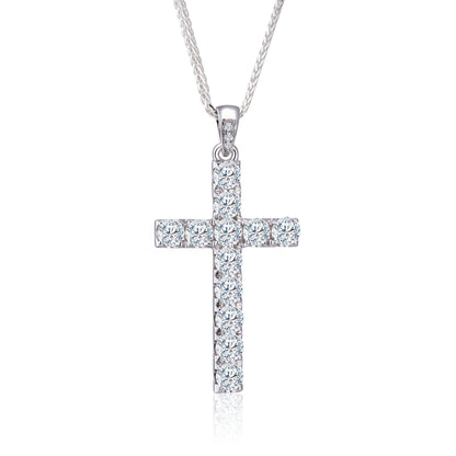 Diamond Cross Pendant (Total 1.30ct)