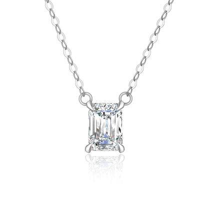 Emerald Cut Diamond Pendant (0.30ct ~ 1.50ct)