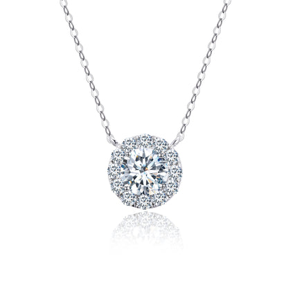 Halo Diamond Pendant (0.30ct ~ 1.50ct)