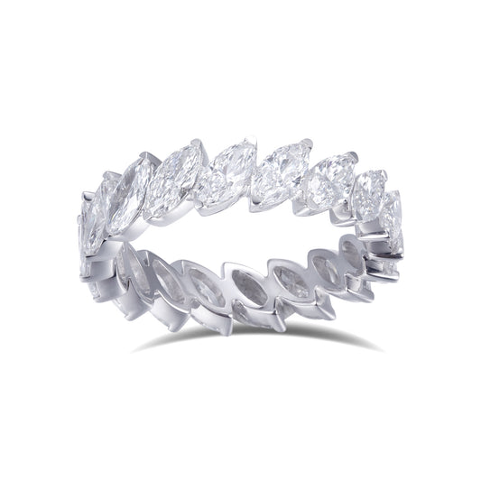 Marquise Eternity Ring (3.30ct ~ 4.40ct)